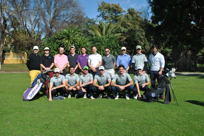 UGPM recibe al equipo de golf de Durham University