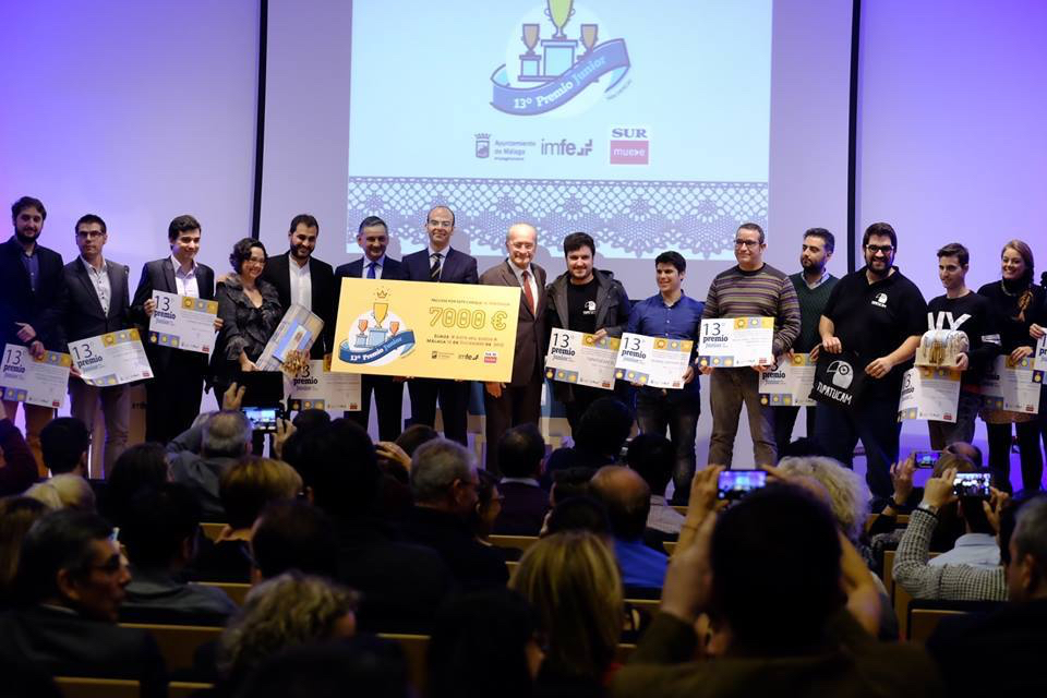 UGPM gana la 13º Edición del Premio Junior a la Mejor Iniciativa Emprendedora de Málaga 2015
