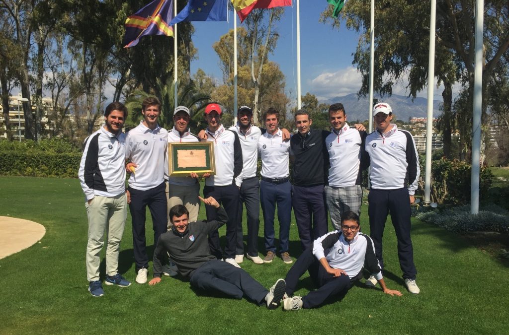 UGPM wins its match against the Royal Andalusian Golf Federation